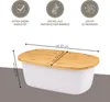 bremermann Brotkasten oval mit Bambus-Deckel, Brotbox mit Produktbild-Vorschau 7