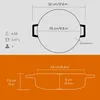 LAVA Bräter orange Ø 25 cm, Serie Casseroles round Höhe: Produktbild-Vorschau 6