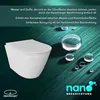 Alpenberger Wand WC Spülrandlos | Hänge WC Komplettset aus Produktbild-Vorschau 4