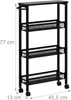 Étagère de niche Relaxdays, dimensions : 77 x 13 x 45,5 cm, Voir les images du produit 4