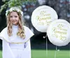 Balon foliowy Pierwsza Komunia Święta (biblia), okrągły 18" Podgląd zdjęcia produktu 2
