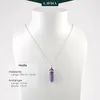 LAVISA Obelisk Edelsteinkette Silber, Anhänger, echte Produktbild-Vorschau 5