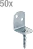 Alberts 843809 Flechtzaunhalter L-Form, galvanisch Náhled obrázku produktu 4
