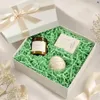 Grüne Papierfüllmaterial 100 g – Dekofüllung für Geschenkkörbe, Boxen & Pakete Produktbild-Vorschau
