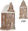 Clayre & Eef Domek z piernika z diodą LED 17x15x35 cm Podgląd zdjęcia produktu 2