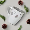 Weihnachtstassen 4er Set einfarbig Skandi Weihnachtsdeko Produktbild-Vorschau 5