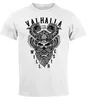 Herren T-Shirt Valhalla Will Rise Viking Helm Odin Krieger Produktbild-Vorschau 2
