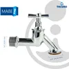 A chrome-plated faucet with measurement indicators. Produktbild-Vorschau