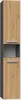 Mobile bagno BDW, mobile bagno alto, antracite / rovere Anteprima dell’immagine prodotto 2