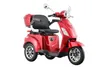 Elektro Seniorenmobil E-Trike Pro 1000Watt, 25 km/h rot mit Produktbild-Vorschau 2