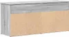 vidaXL Lavice na boty šedá Sonoma 102x30,5x45 cm Materiál Náhled obrázku produktu 6