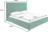 riess-ambiente Design Boxbett PARIS 180x200cm dunkelgrün Produktbild-Vorschau 7