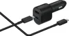 Samsung Fast Charge 2 Port Car Charger 45W - Schwarz Produktbild-Vorschau 1