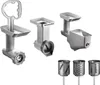 A collection of KitchenAid food grinder and shredder attachments. Voir les images du produit