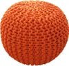 Pouf arancione freddo (40x40 cm) Anteprima dell’immagine prodotto 3