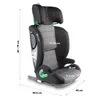 BabyGo Kinderautositz Safechild 2, inkl. Isofix, grau Produktbild-Vorschau 9