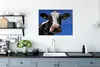 MuchoWow® Poster Kuh - Blau - Tiere 80x60 cm - Kunst für zu Produktbild-Vorschau 3