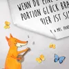 Mr. & Mrs. Panda Handtuch Blume Kleeblatt - Weiß - Produktbild-Vorschau 4