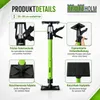 2x Einhandstütze 30-59 cm Montagestütze Teleskopstütze Produktbild-Vorschau 4