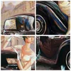 Bilder auf glas - frau retro stil - 140x50cm - Glasbilder - Produktbild-Vorschau 8