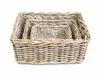 Rattan Pflanzkorb 3er Set Kubu Natural – rechteckig mit Produktbild-Vorschau 6