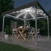 vidaXL Pavillon avec guirlande lumineuse LED 300x300 cm Voir les images du produit 2
