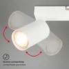Briloner Deckenstrahler, schwenkbar, On/Off via Produktbild-Vorschau 4