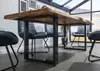 MASSIVMOEBEL24 Baumtisch Sheesham 220x100x77 natur gebeizt Produktbild-Vorschau 2