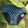 Mehrfarbiges Menstruationshöschen – Modell Cactus – Grün – Produktbild-Vorschau 9
