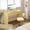 EUGAD Schreibtisch Computertisch mit Schubladen, Kleiner Produktbild-Vorschau 8