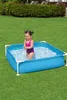 Bestway® My First Frame Pool 122 x 122 x 30,5 cm, blau , Produktbild-Vorschau 8