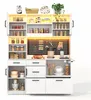 Buffetkast, 185x145x40 cm, met stopcontact, Productafbeelding-voorbeeld 9