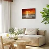 Italienischer Leinwand Leinwandbild - Gorgeous Beach 30x20 Produktbild-Vorschau 4