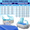 HAFIX Solarplane 600x400 cm Poolabdeckung Rechteckig – 120µ Produktbild-Vorschau 4