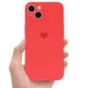 SILICONE HEART CASE Rot für Apple iPhone 13 Pro Produktbild-Vorschau 6