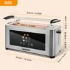 FATABETA 4-Scheiben Toaster Edelstahl XXL, 1400 W Produktbild-Vorschau 12
