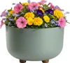 HowHomely | Vasi da fiori con piedini - Vasi per piante - Anteprima dell’immagine prodotto 6