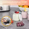 Yogurtiera con 8 vasetti, yogurtiera digitale in acciaio Anteprima dell’immagine prodotto 9