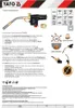 Lötbrenner Bunsenbrenner Lötlampe 2800° Gasbrenneraufsatz Produktbild-Vorschau 6