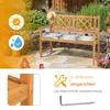 FCH Gartenbank Holz Parkbank Holzbank ,2 - 3 Personen Produktbild-Vorschau 9