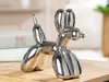 Gilde Figur, Hund, "Ballonhund", Keramik, silberfarben, VE Anteprima dell’immagine prodotto 2