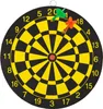 Dartspiel Dartscheibe mit zwei Dart Pfeilen Standard Dart Produktbild-Vorschau 1