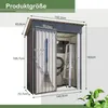 Metall Geräteschuppen Gerätehaus XL mit Pultdach Schuppen Produktbild-Vorschau 8