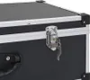 vidaXL Coffret CD pour 80 CD Aluminium ABS noir Voir les images du produit 8