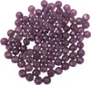 Perlas de vidrio facetadas, 140 unidades, 4 mm, color lila Vista previa de la imagen del producto 1