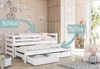 Einzelbett 90x200 mit Rausziehbett 90x190 mit zwei Produktbild-Vorschau 3