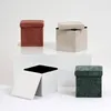 Pouf pieghevole mix n modul 31x31 cm bouclette bianco - 5 Anteprima dell’immagine prodotto 12