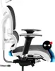 Side view of an ergonomic office chair. Voir les images du produit