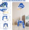 Izrielar 4 in 1 Kinder Basketballkorb Set Produktbild-Vorschau 6