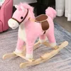 Kinder Schaukelpferd Baby Schaukeltier Pferd mit Produktbild-Vorschau 2